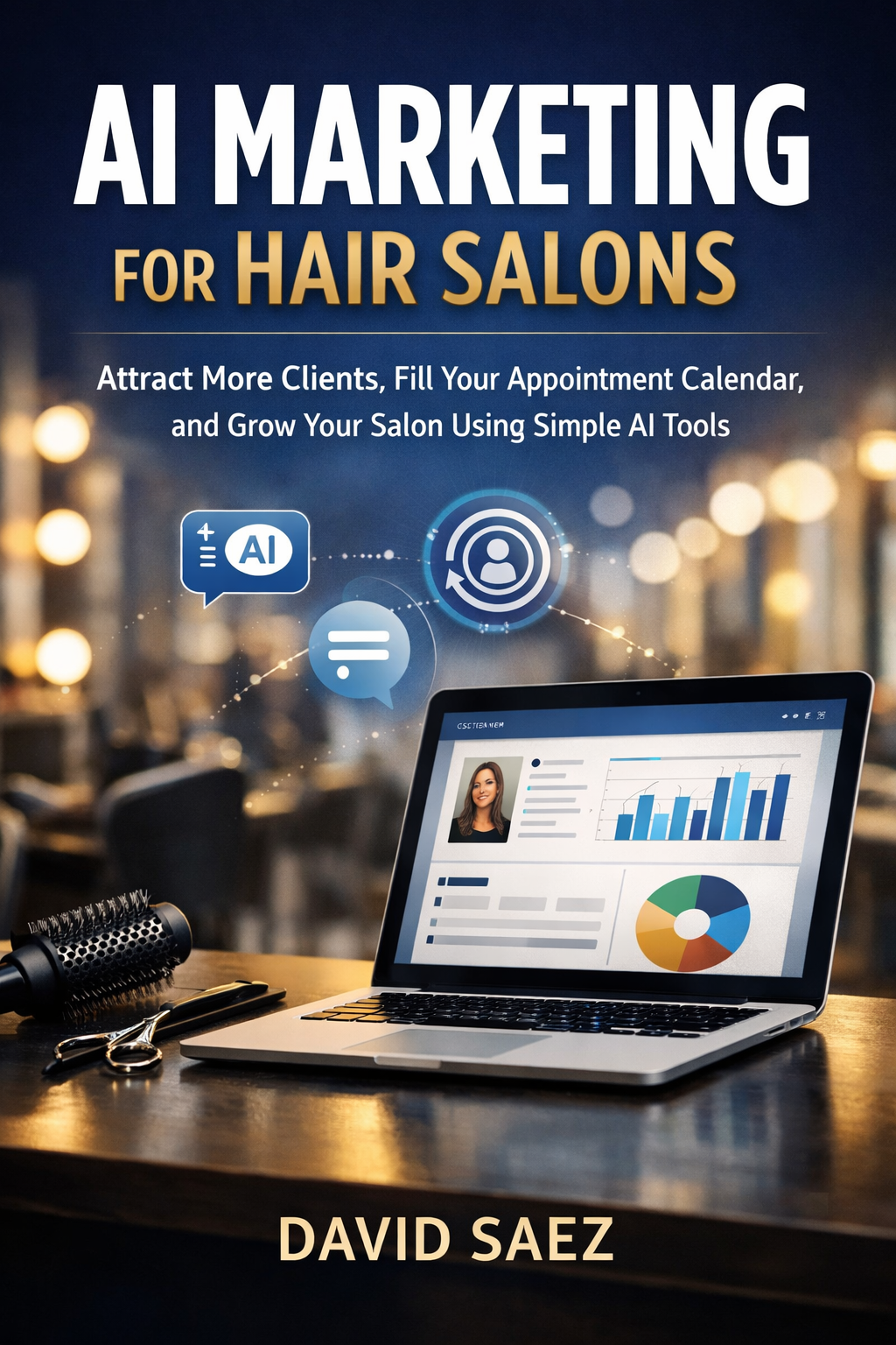 AI Marketing for Hair Salons book cover